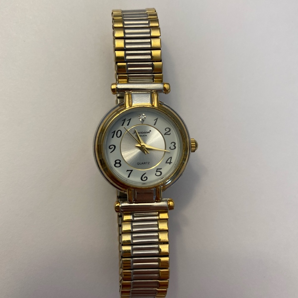 Silver/gold Watch
